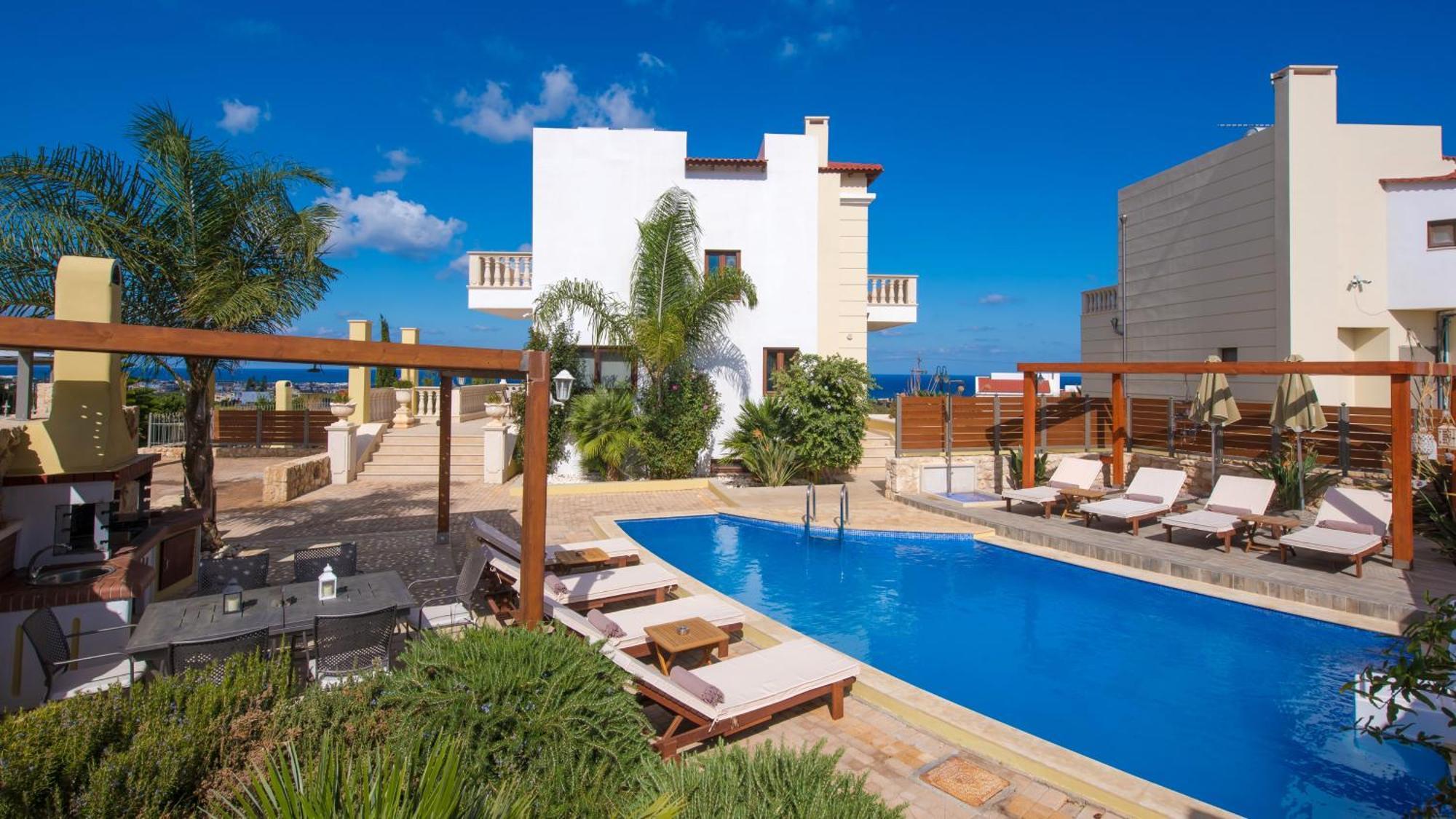 Sunshine Villa With Private Pool By Estia Hersonissos (Crete) Exterior foto